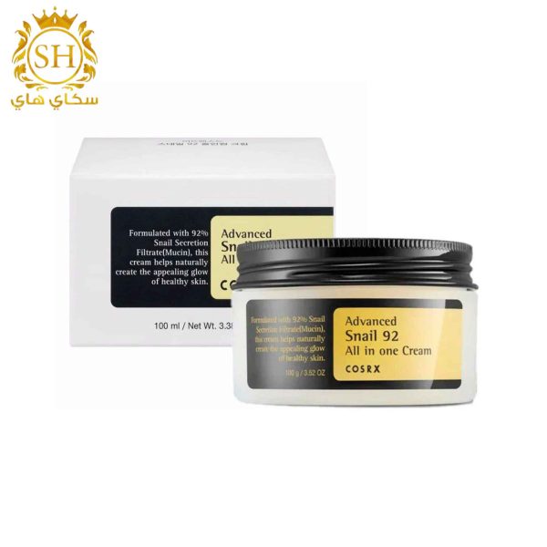 كريم الحلزون المتكامل - COSRX Advanced Snail 92 All In One Cream